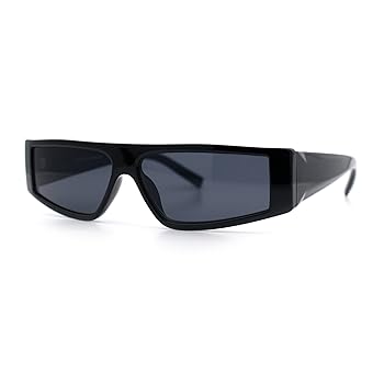 小物 NEIGHBORHOOD Narrow Frame Sunglasses Neighborhood Sunglasses / Biker Shade Black Frame Blue Lens